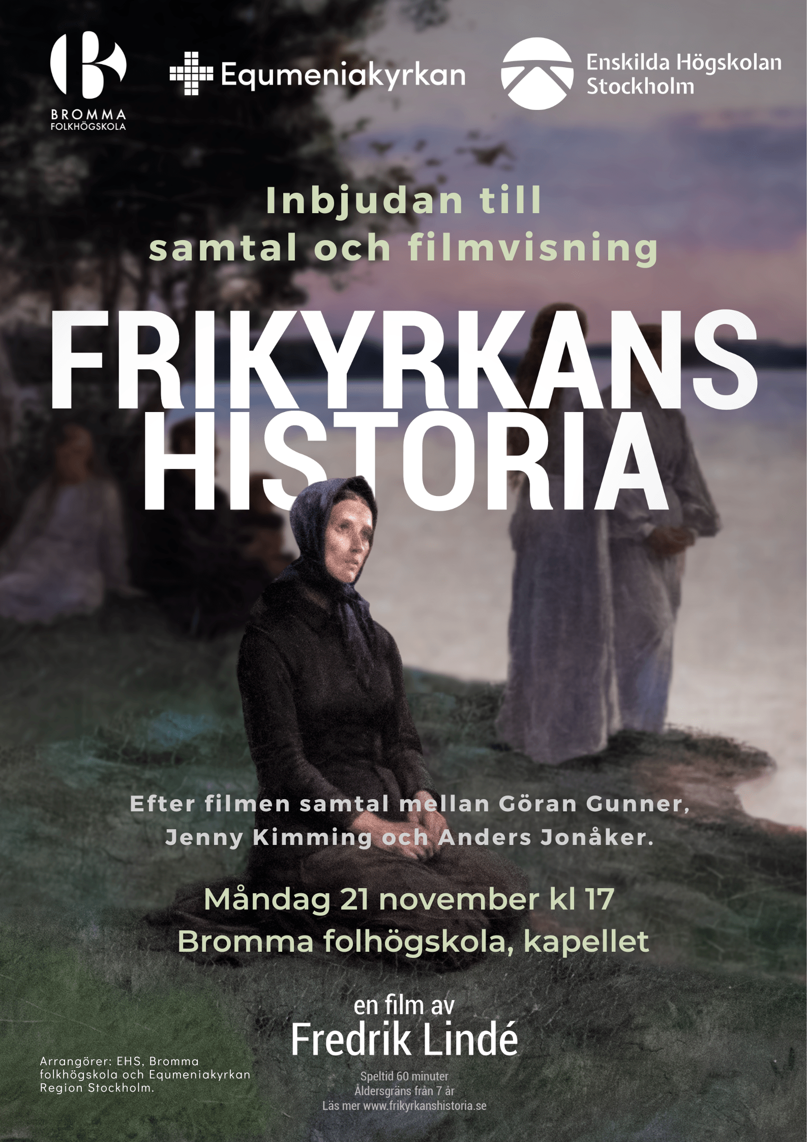 Människor från förr på en strand