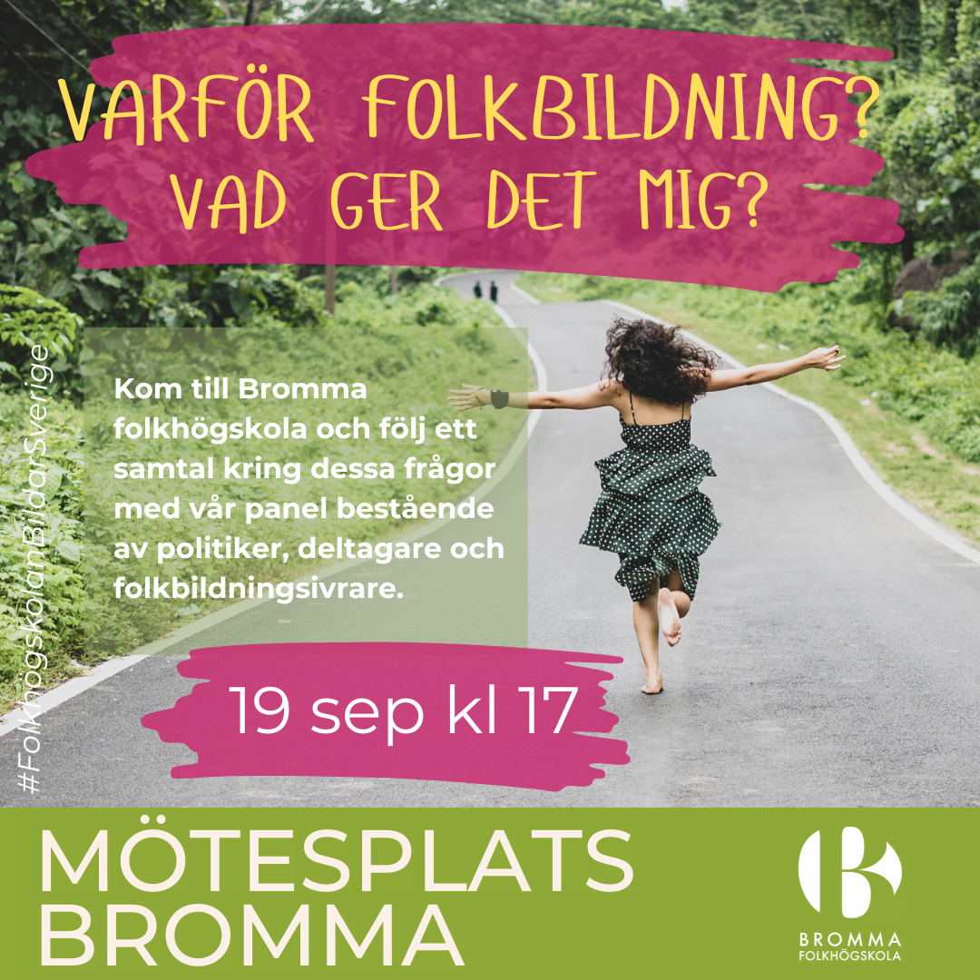 Kvinna som springer med armarna utsträcka på en väg.